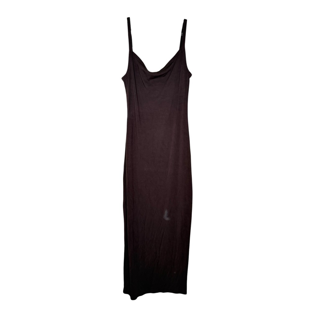 THE GROUP‎ Babaton Maxi Dress Brown Spaghetti Strap Women's Size Small